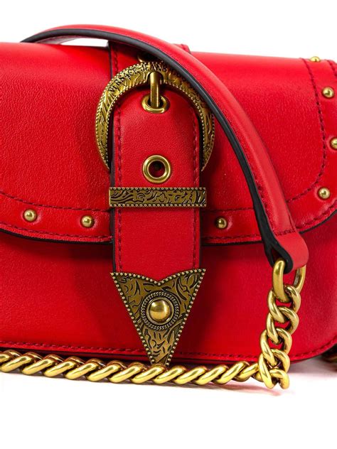 versace jeans couture borse rossa|versace jeans handbags.